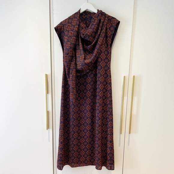 BNWT Club Monaco Drape Neck Dress - Picture 12 of 13